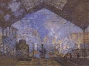 Gare Saint-Lazare Claude Monet